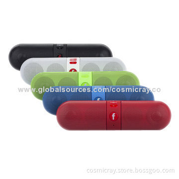Wireless Portable Mini Special Feature and 2 (2.0) Channels Pill Speakers, High-quality Stereo SoundNew